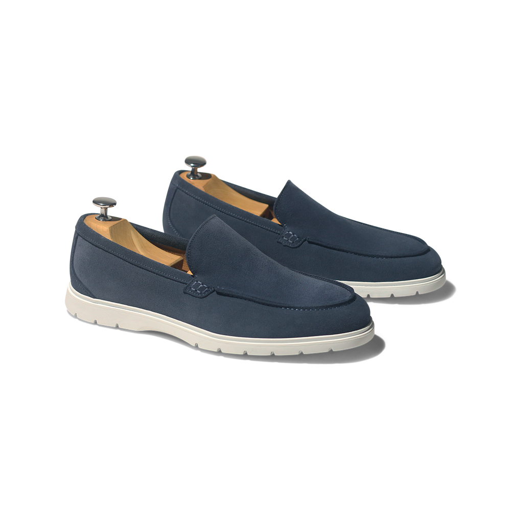 Chaussures en top daim rapées