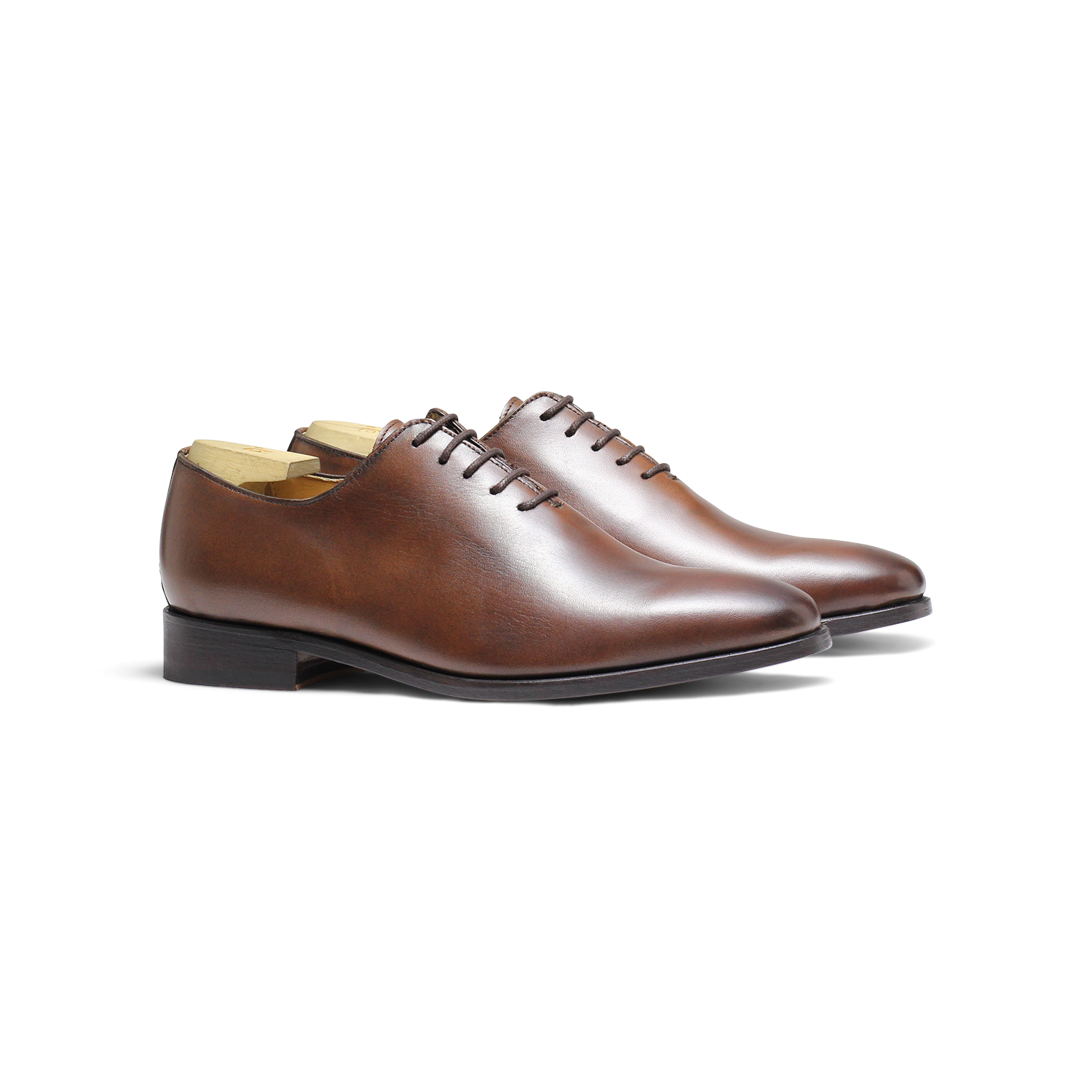 Richelieu homme one cut en cuir brown - Relko Rudy's Paris