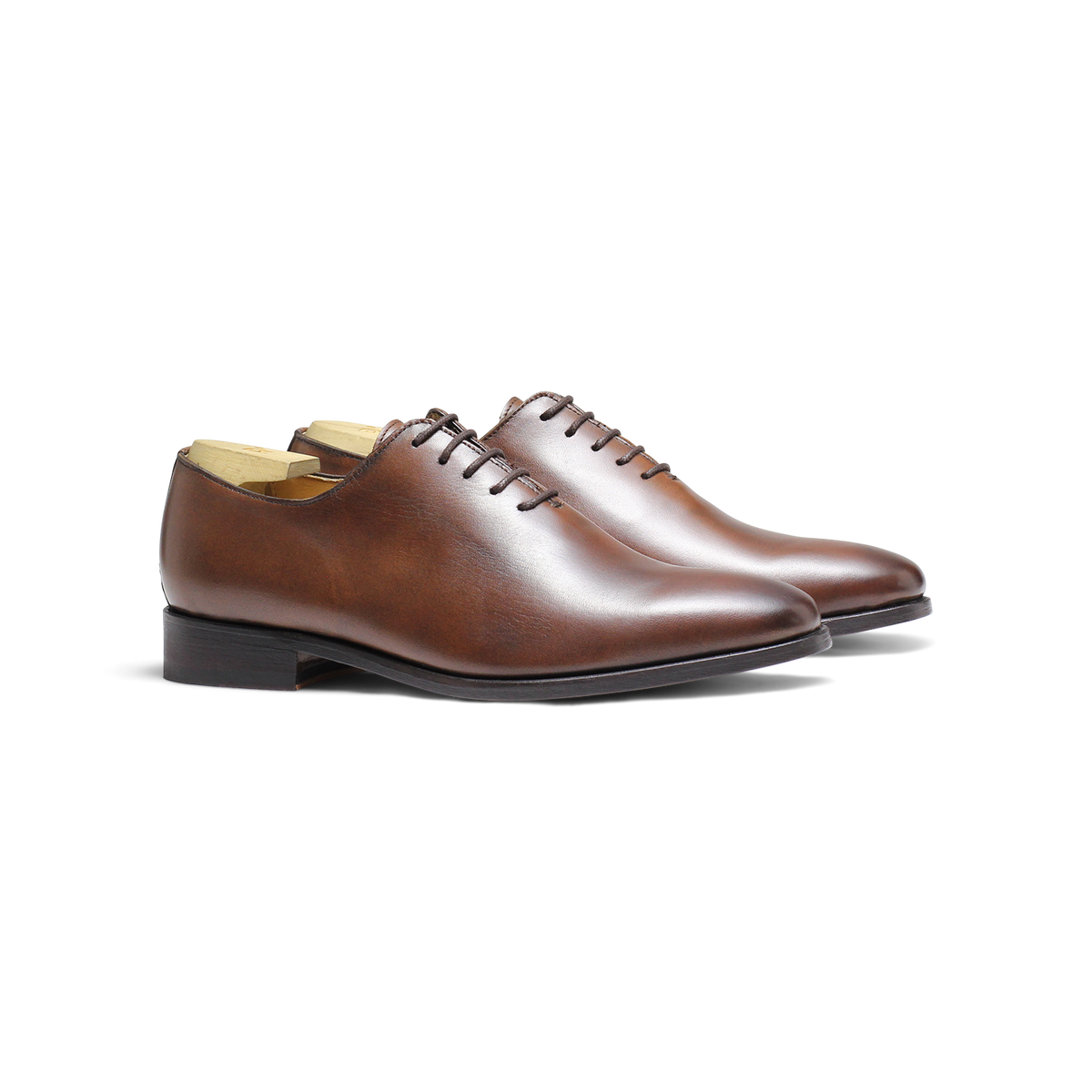 Richelieu homme one cut en cuir brown - Relko Rudy's Paris