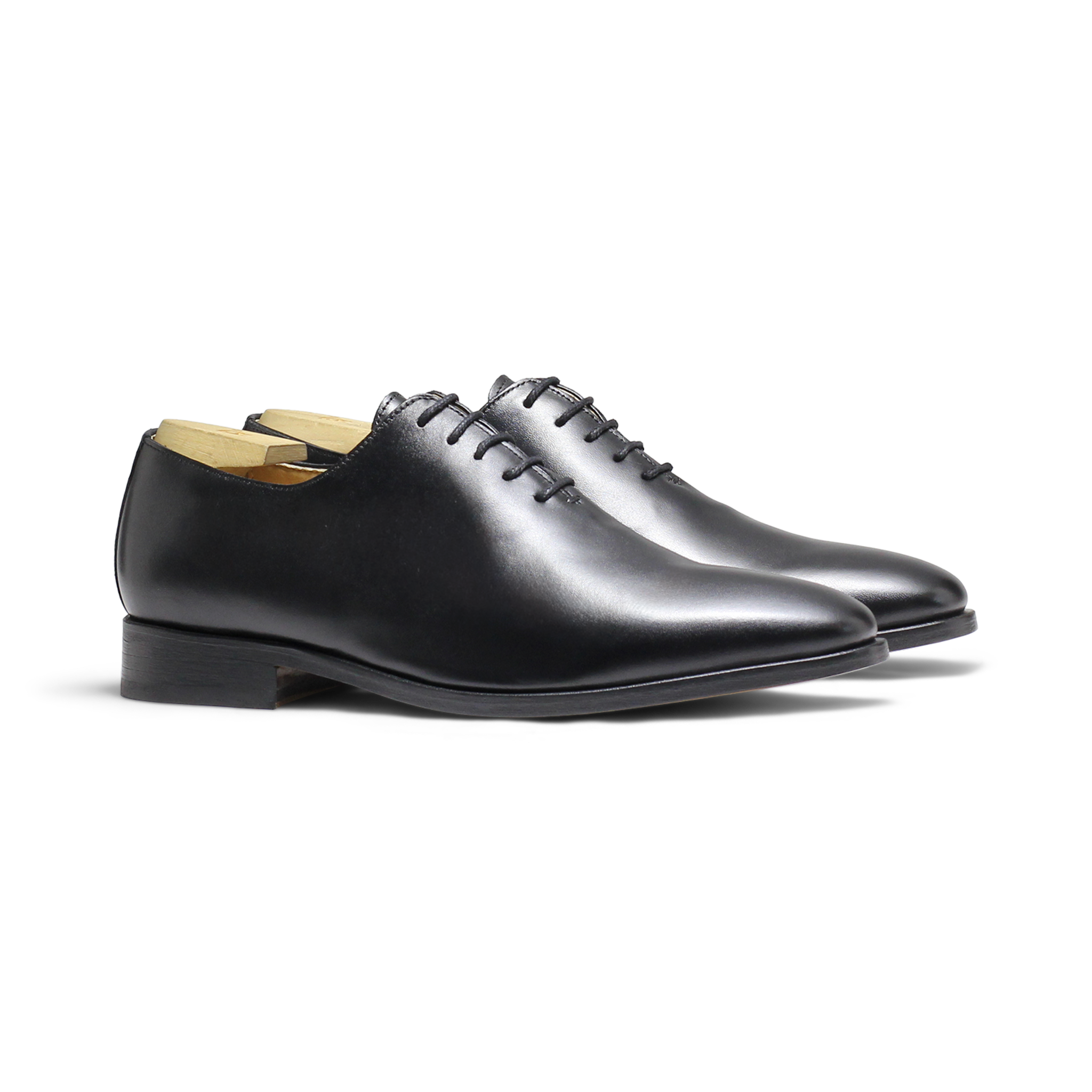 Richelieu homme one cut en cuir noir - Relko Rudy's Paris