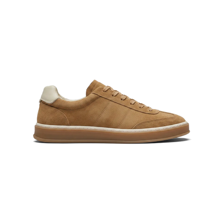 Sneakers / Basket en velours beige<br>
Votre 2ème paire à <strong><span style=