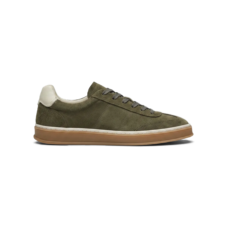 Sneakers / Basket en velours kaki<br>
Votre 2ème paire à <strong><span style=