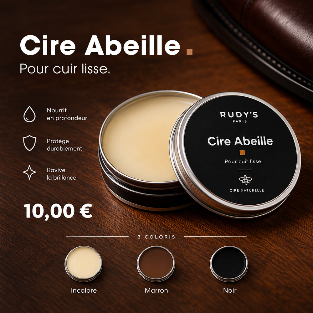 cire abeille - Rudys Chaussures Paris - 4