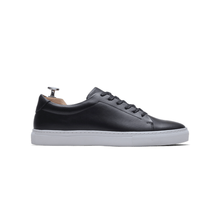 Basket sneakers Kooper en cuir noir Rudy's Paris