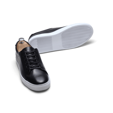 Basket sneakers Kooper en cuir noir Rudy's Paris